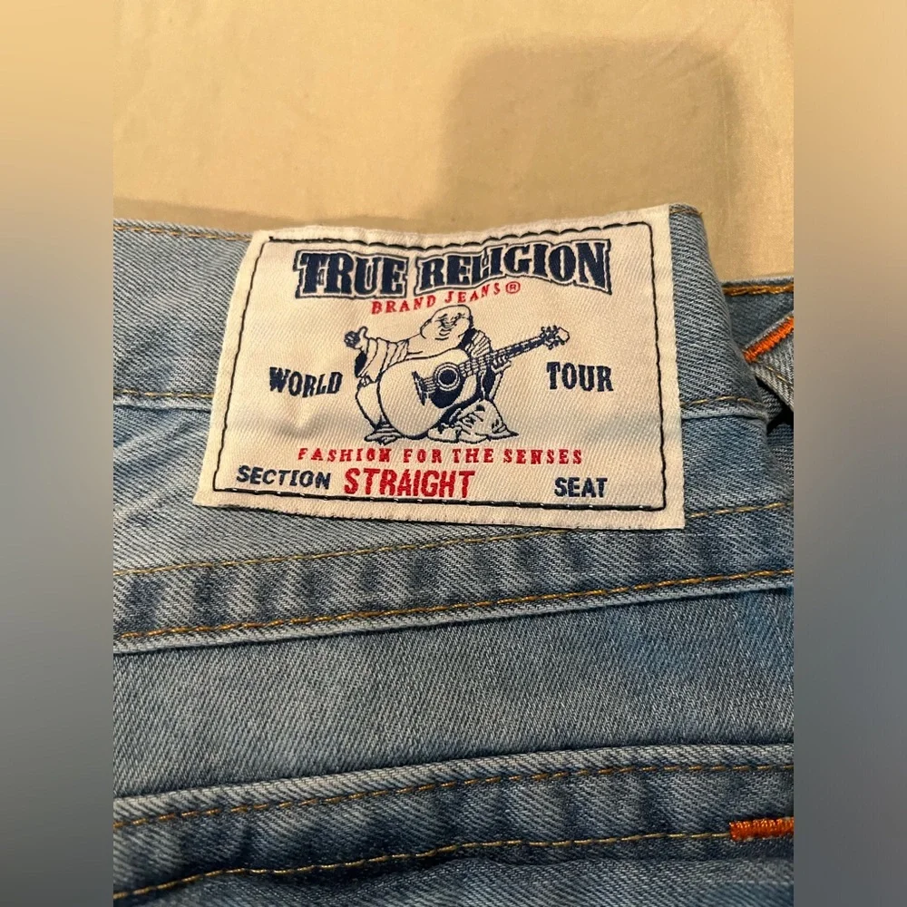 NWOT True Religion Straight Jeans Size 34